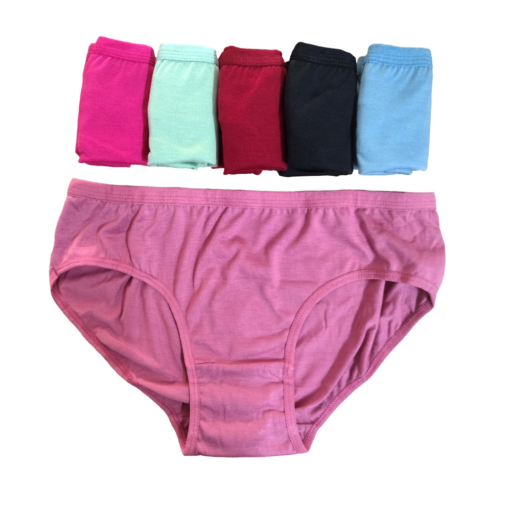 Akakee, Women's Cotton Blend Multicolor Panty (Pack of 6)
