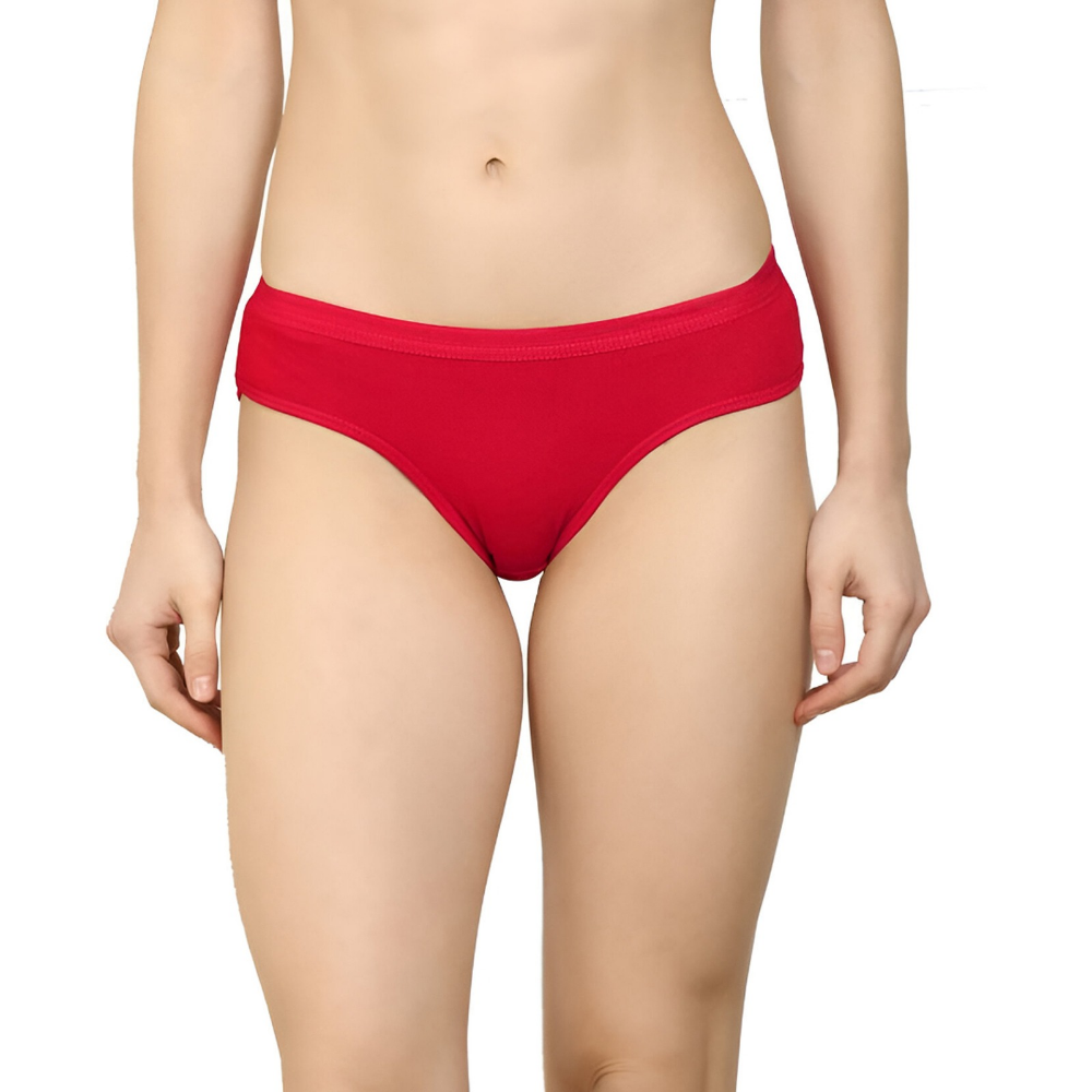 Akakee, Women's Cotton Blend Multicolor Panty (Pack of 6)