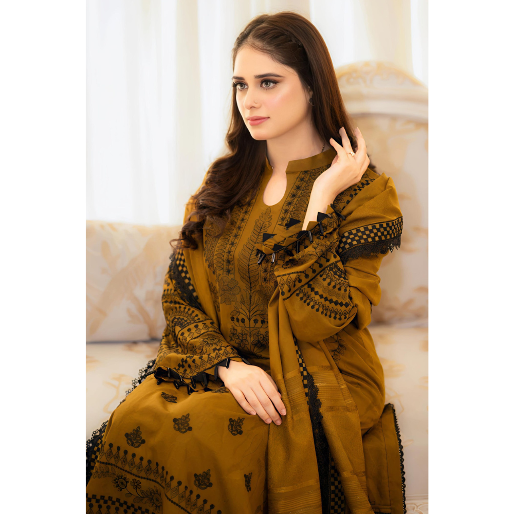 NAYYAB-HEAVY FANCY PAIR WITH DUPATTA SET  (Pack of 1)