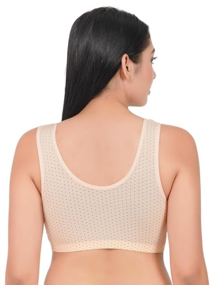 Front Open Cotton Bra – Polka Dot Nursing & Maternity Wear (pack of 1)