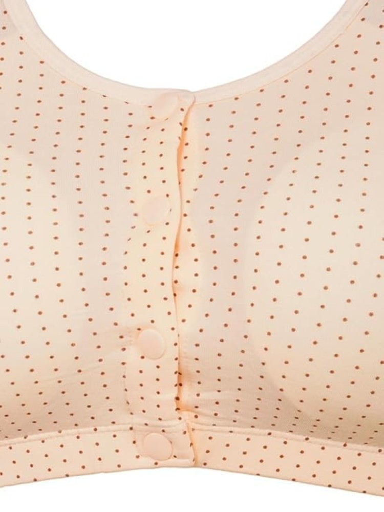 Front Open Cotton Bra – Polka Dot Nursing & Maternity Wear (pack of 1)
