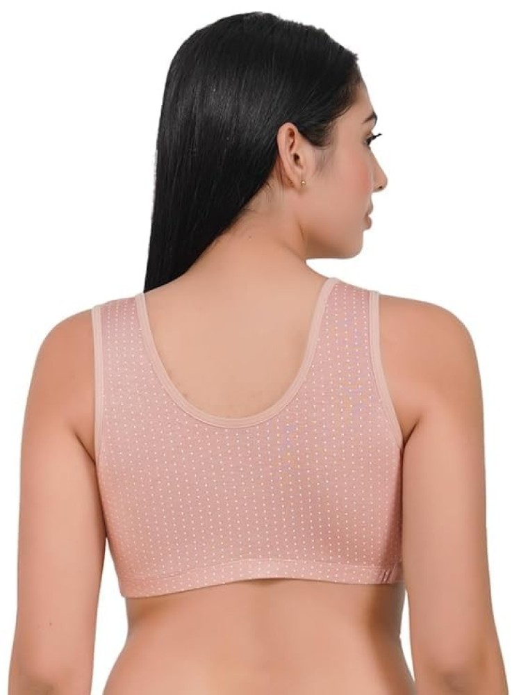 Front Open Cotton Bra – Polka Dot Nursing & Maternity Wear (pack of 1)